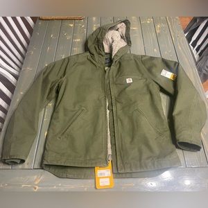 Brand New Women’s Carhartt Army Green Coat Size SM